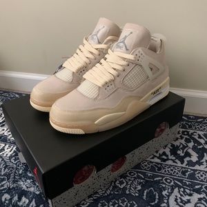 Off white air Jordan 4s